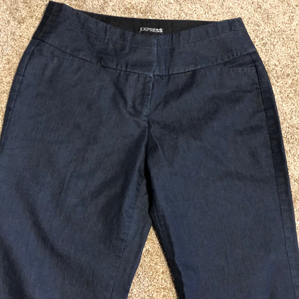 Express dress denim like trousers